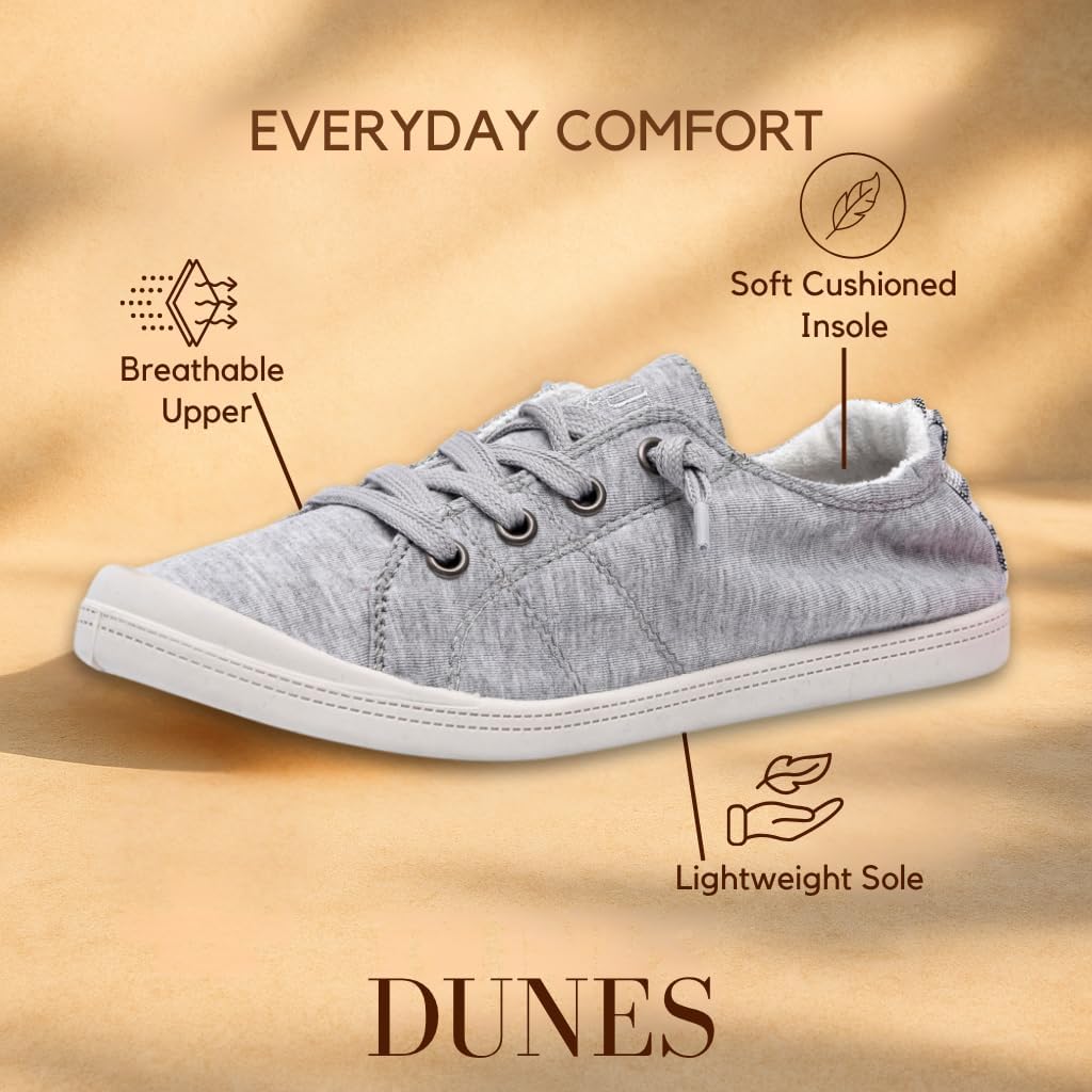 Dunes Sport Women's Reesa Canvas Sneaker - Image 4