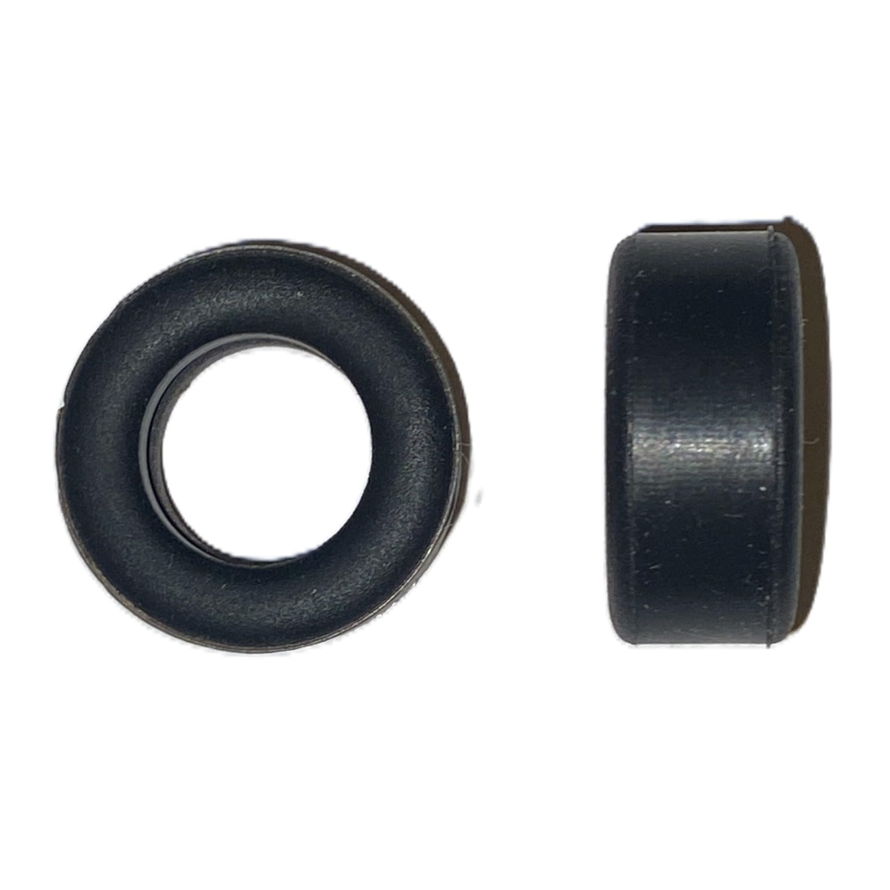 SSC 2 Front J Type Tyres for Slot Cars, 9mm Wide Super Grip Tyres, Replacement Tyres Compatible for Indy Modern F1 Cars, Spare Tyres for Scalextric Slot Cars, Slot Car Accessories — image 1