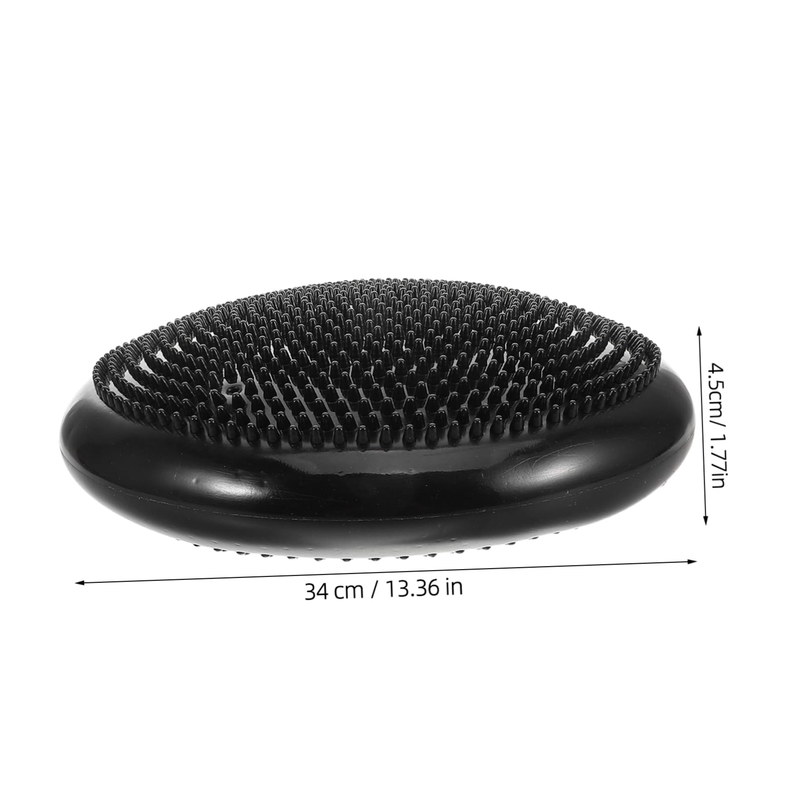Coussin D'équilibre Gonflable Rond 2 Pièces en Pvc pour Yoga
