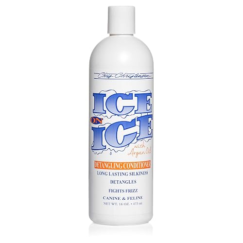 Chris Christensen Ice On Ice Acondicionador - Desenreda y brillo para el cabello