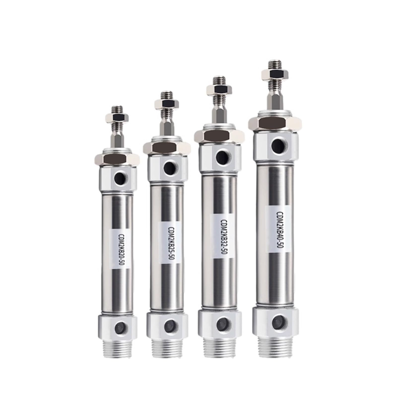 Vérin double effet CDM2KB16/20/25/32/40 contre la corrosion inox