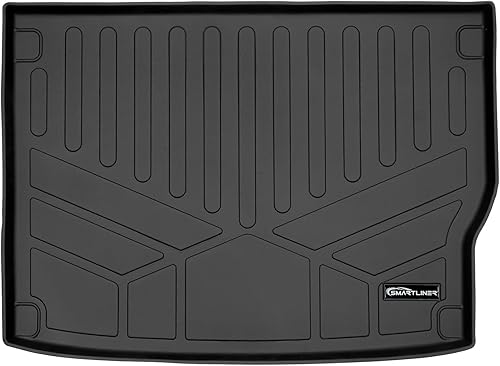 SMARTLINER Protección para todo tipo de clima, ajuste personalizado, forro de carga negro detrás de la segunda fila, compatible con Kia NIRO