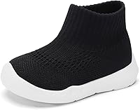 Vista 1 de Engtoy Baby Sock Shoes Baby Walking Shoes Infant Non-Slip Breathable Slippers with Soft Rubber Sole Baby Boys Girls Slip On Sneakers