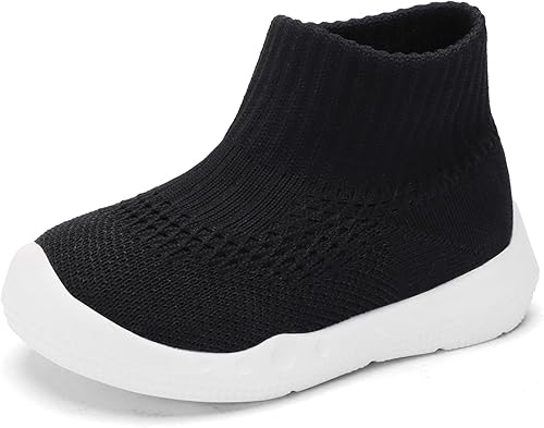 Engtoy Baby Sock Shoes Baby Walking Shoes Infant Non-Slip Breathable Slippers with Soft Rubber Sole Baby Boys Girls Slip On Sneakers