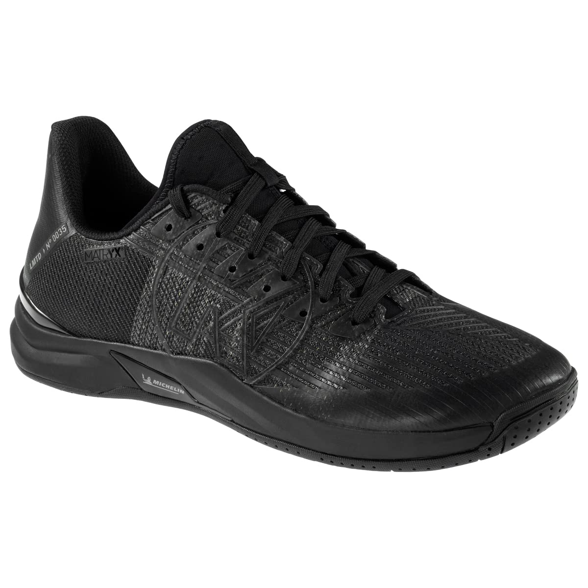 Kempa Herren Attack One 2.0 Black & WhiteSneaker Freizeitschuh Halbschuh Lauf-und Sportschuh Turnschuhe Handball Jogging Outdoor Freizeit Shoes - leicht und atmungsaktiv