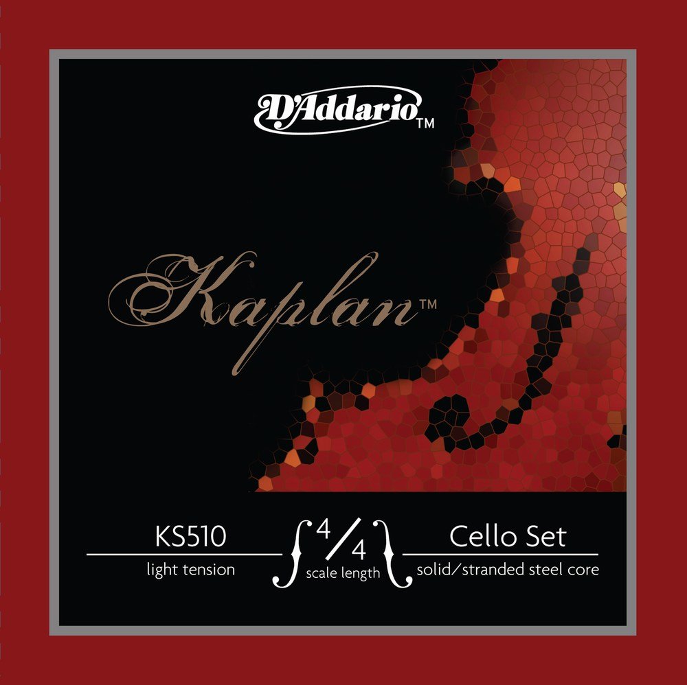 D'Addario KS510-4/4L zestaw strun wiolonczeli Kaplan 4/4 Light