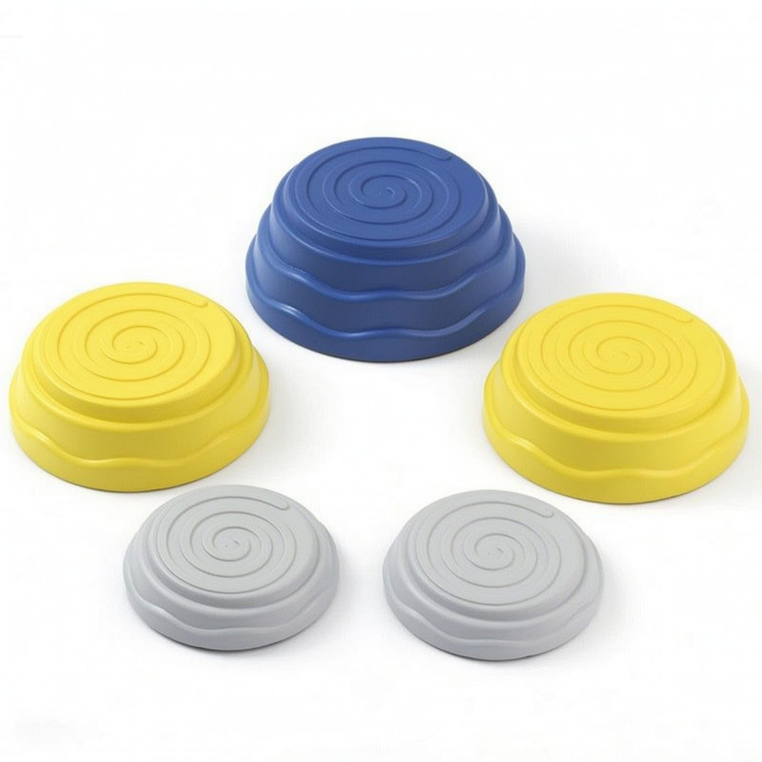 5 Pieces Molded Stepping Stones with Non-Slip Bottom Low-Height Stepping Stones with Anti-Slip Pads Thickened Toy Sensory for Children, Toddlers, Playroom, 5 PIECE, Beginner-image-7