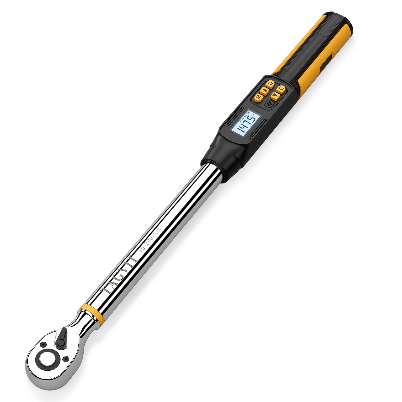TAGVIT Digital Torque Wrench 1/2 Inch Drive, 17.38-147.5Ft-lb/10