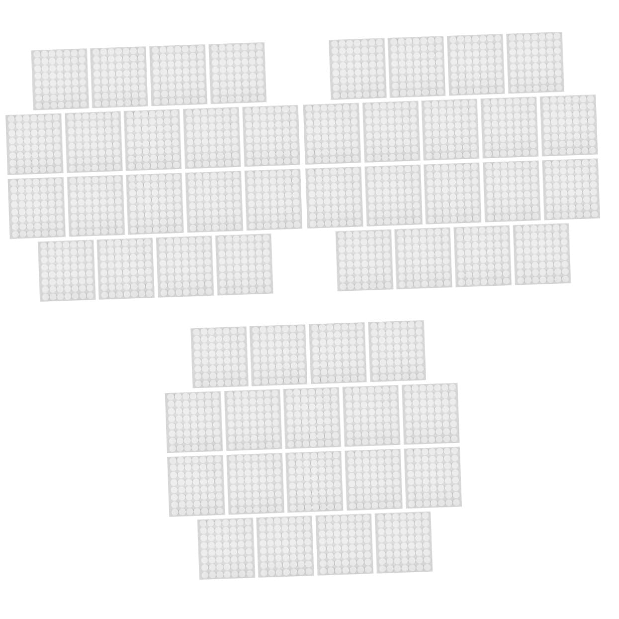 STOBOK 54blätter Runde Klebepunkte Doppelseitige Klebepunkte Selbstklebende Sticker Für Bastelprojekte Für Karten Poster Fotos Und Festdekorationen
