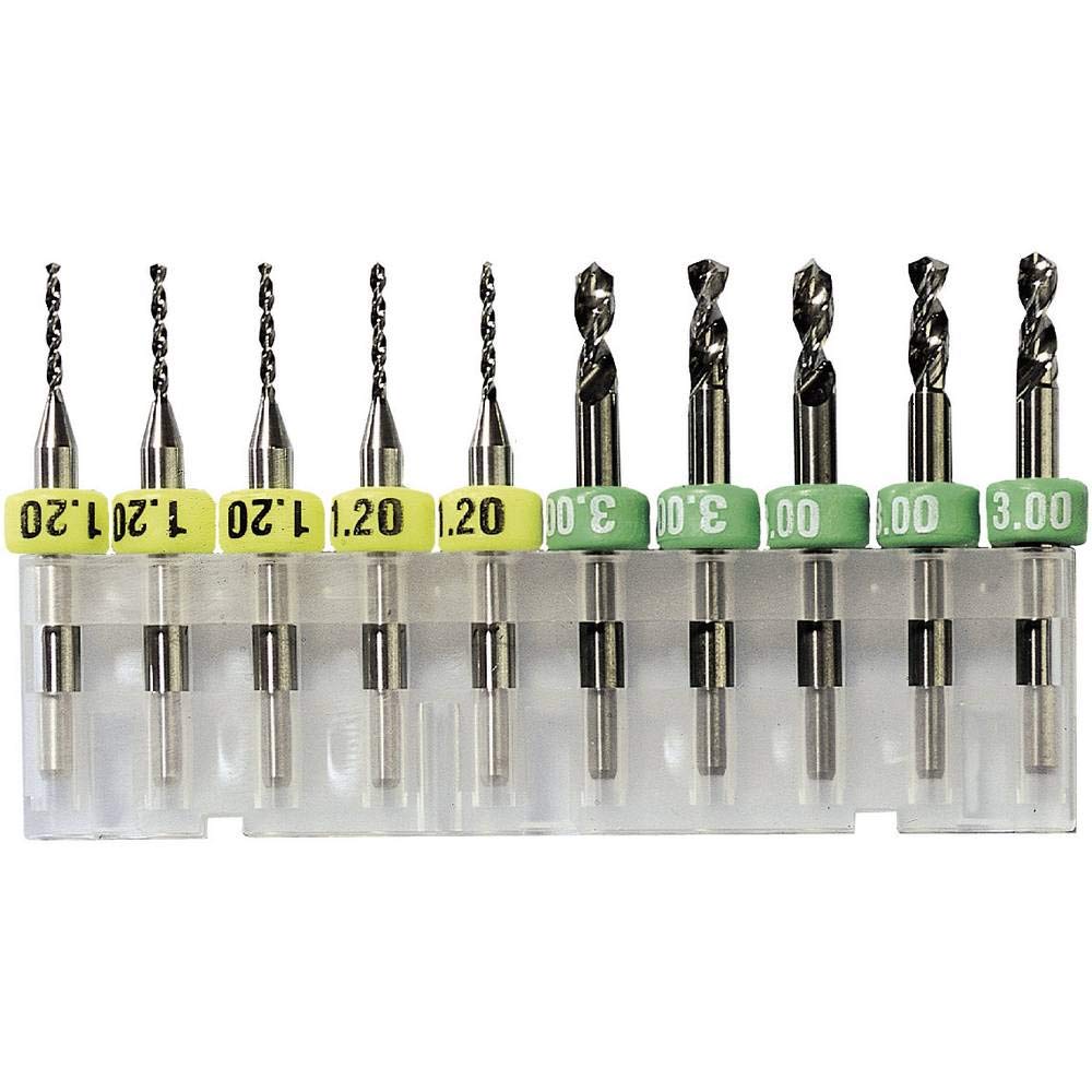 Broca de carburo E = 1,5 mm, 10 Pces Bungard 81015