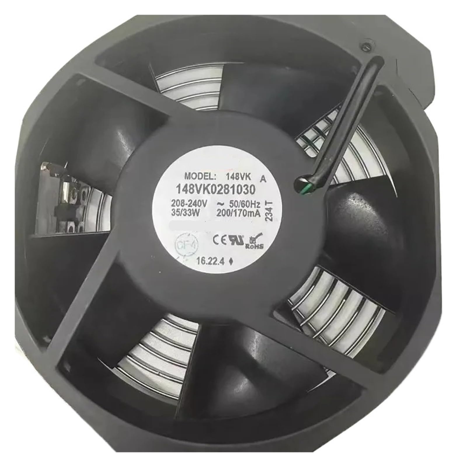 ZBWZXBDJ 148VK0281030 208-240V fan 172 * 150 * 38 ac fan