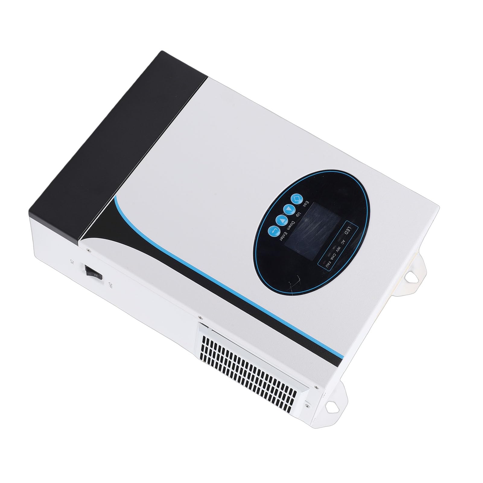 Inversor Solar Híbrido, Inversor de Onda Sinusoidal Pura Fuera de la Red de 1,2 KW MPPT Incorporado con Funcionamiento sin Batería para áreas Pastorales de Islas Escolares en el Hogar
