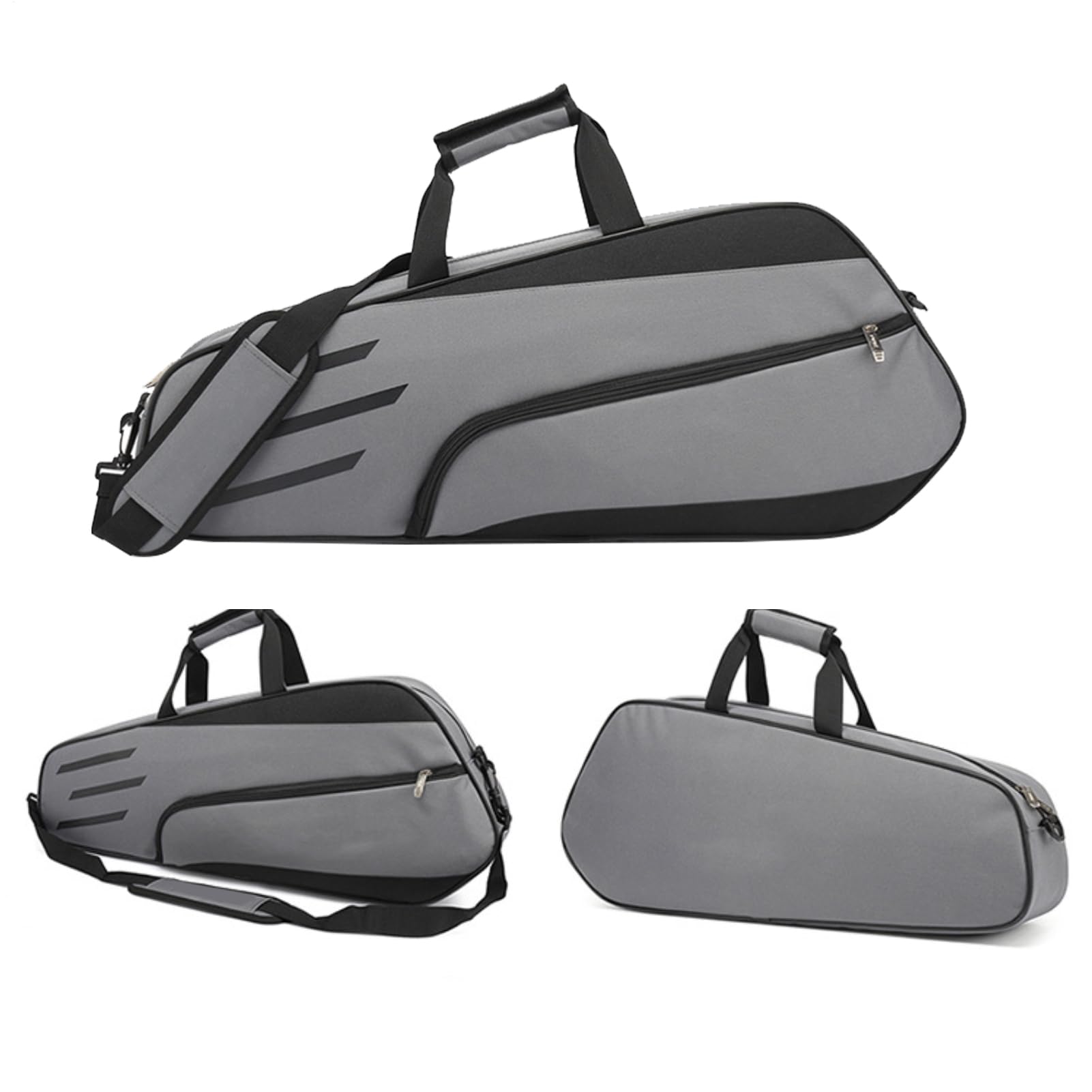 Bolsa para raquetas de bádminton, organizador de transporte de hombro impermeable, equipo de viaje deportivo, sistema de transporte ligero para equipo de protección, accesorios de almacenamiento