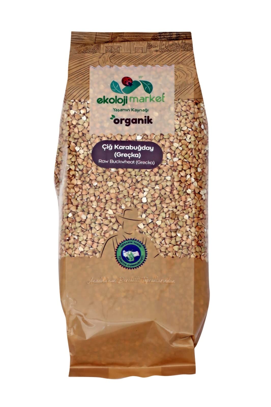 Ekoloji Market Organik Karabuğday 750 Gr