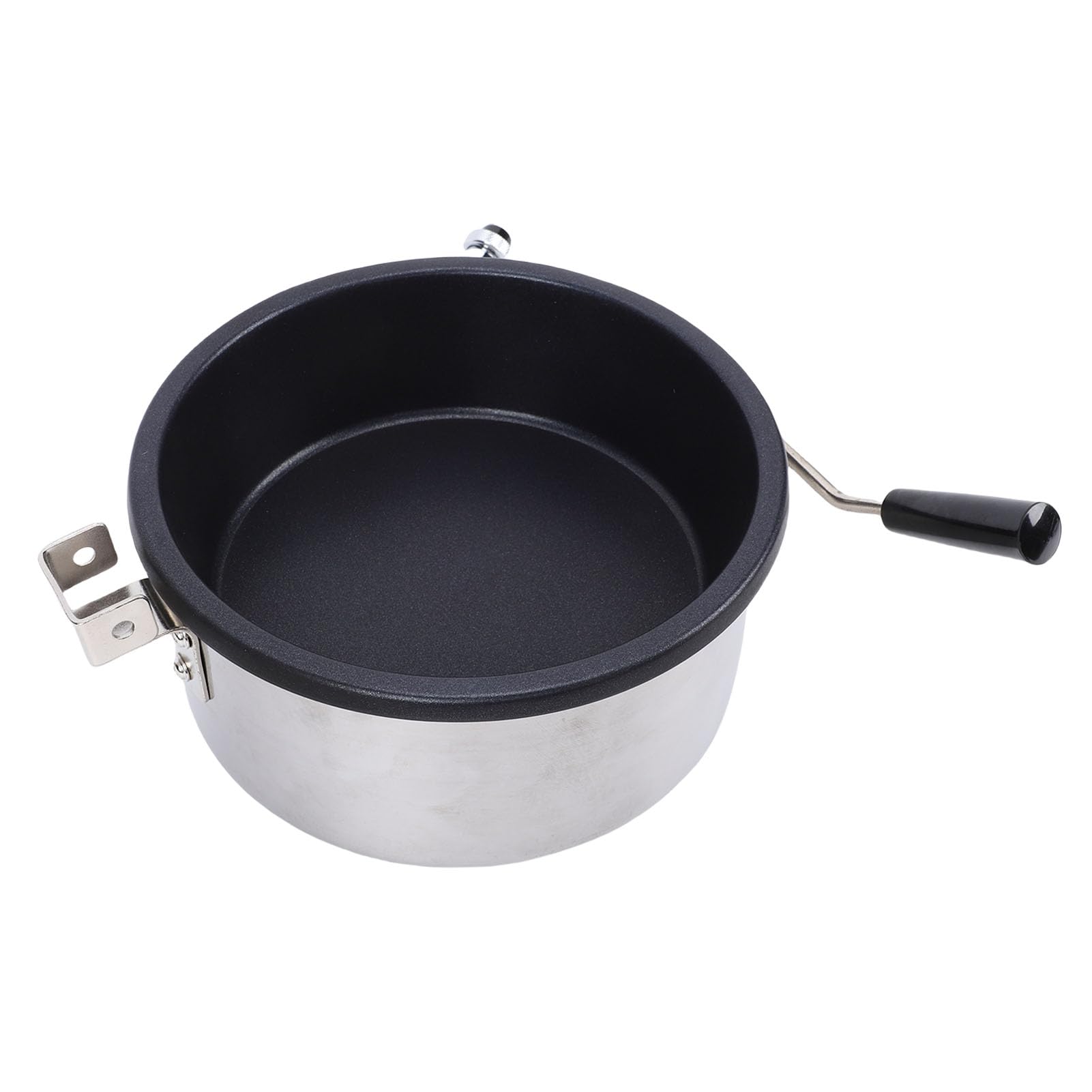 Olla para Palomitas de Maíz de Gran Capacidad, Máquina para Hacer Palomitas de Maíz de Acero Inoxidable para Calefacción Eléctrica y de Gas, Máquina para Hacer de