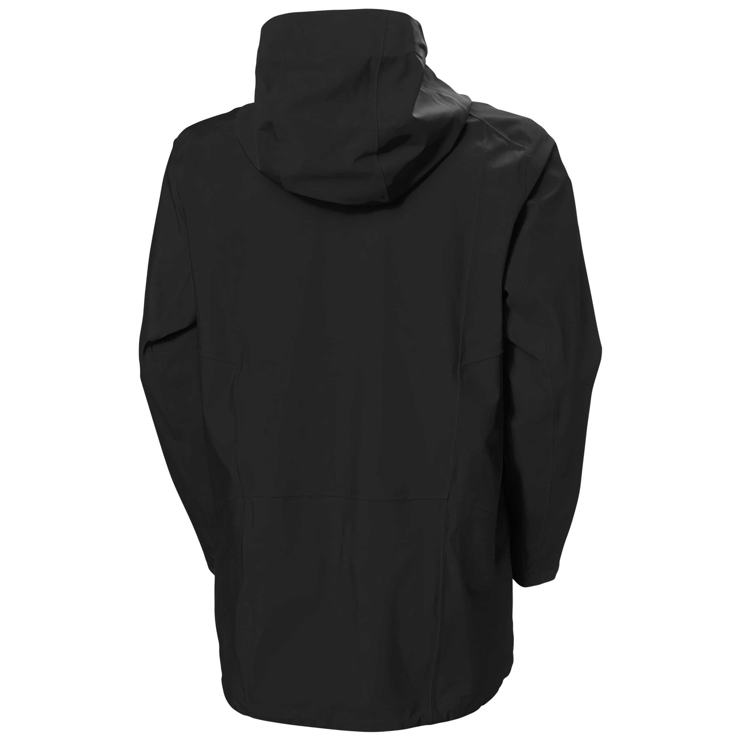 Helly-Hansen Alpha 3L Long Shell Men's Ski Jacket - Waterproof, 4-Way Stretch, Athletic Shell Coat, 990 Black - L