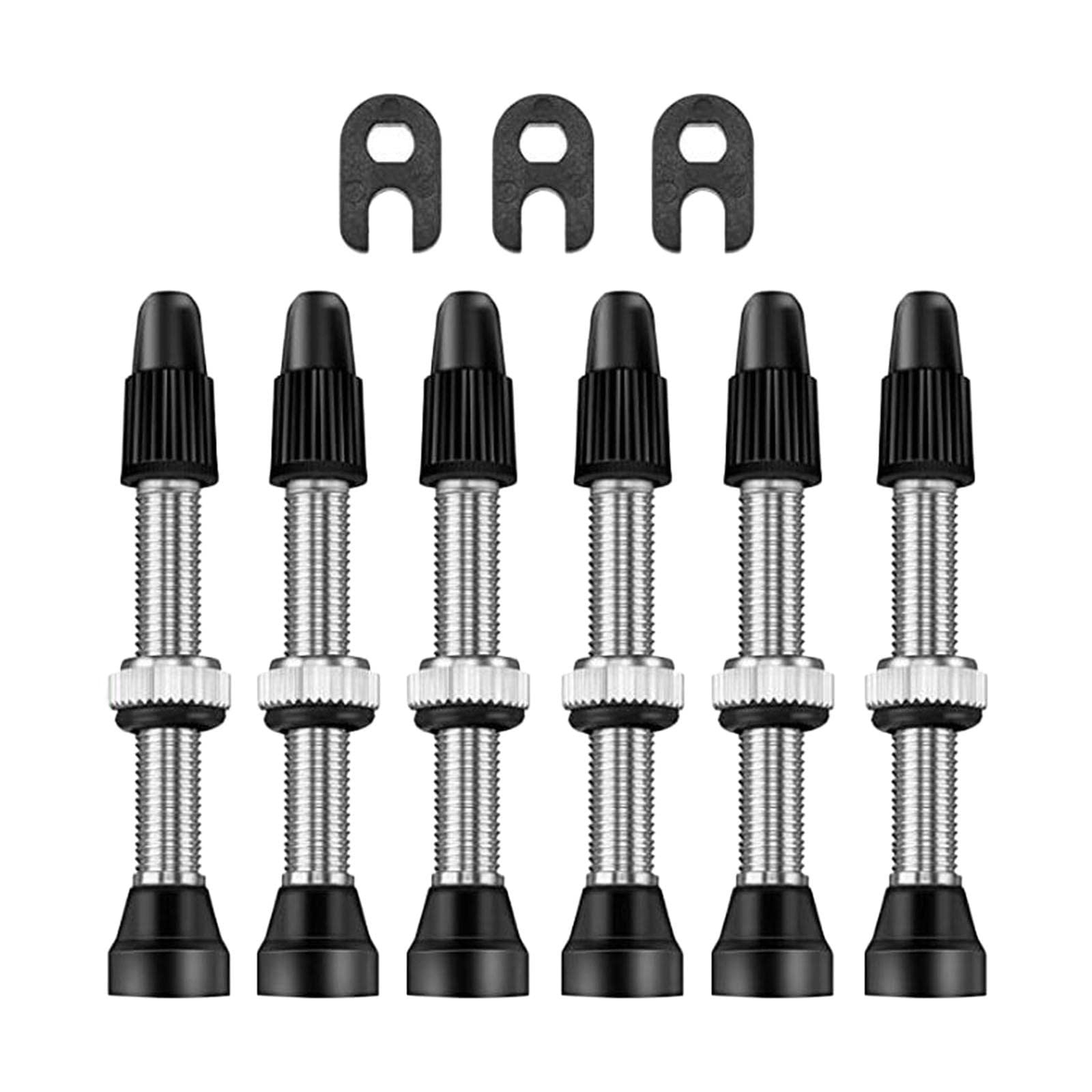 3Pair Universal Removable Core Tubeless Presta Valve Stem 40mm MTB Road Tool | Sporting Goods | Cycling | Bicycle Components & Parts | Tubes-image-30