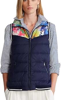 Ralph Lauren Polo Golf Women's Insulated Reversible Vest XS