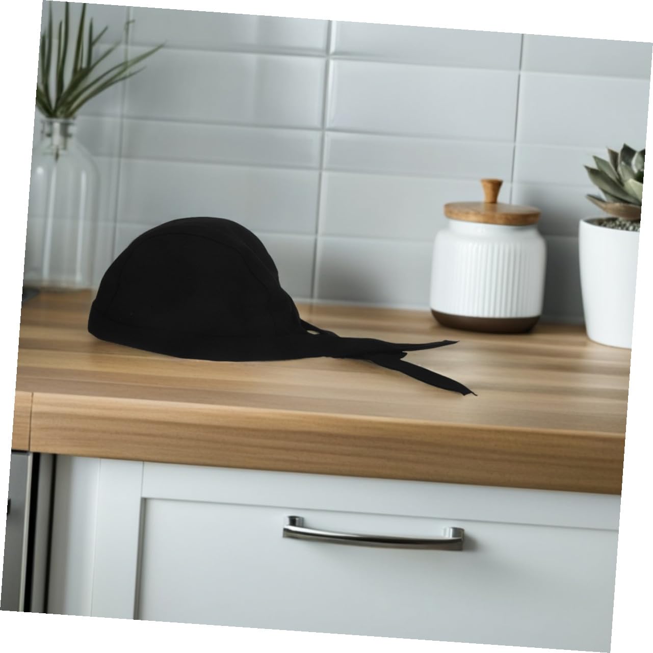 Garneck 12piezas Gorros de Chef Unisex con Lazo Gorro de Cocinero Transpirable para Hombre y Mujer para Servicio de Alimentos Restaurante