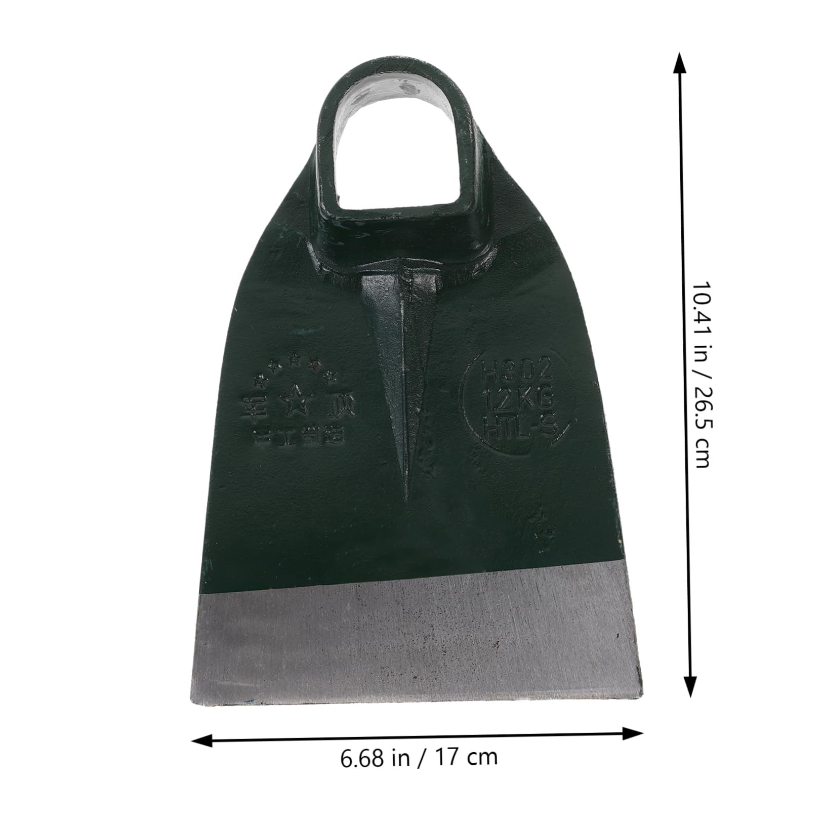 balacoo Gardening Digging Hoe Head Vegetable Farming Hoe Planting Gardening Hoe Sturdy