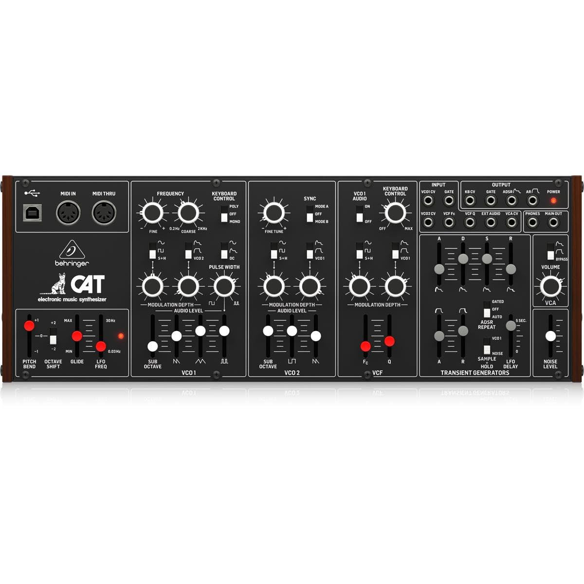Amazon.com: Behringer CAT Legendary Paraphonic Analog Synthesizer