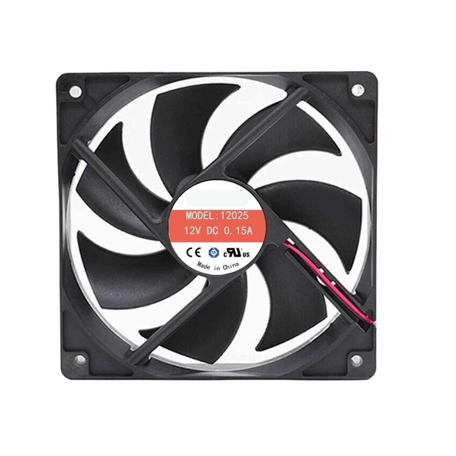 YMUGUEGH 120x120x25mm 120mm 12025 5V 12V 24V cooling fan(12V 2wire ball)