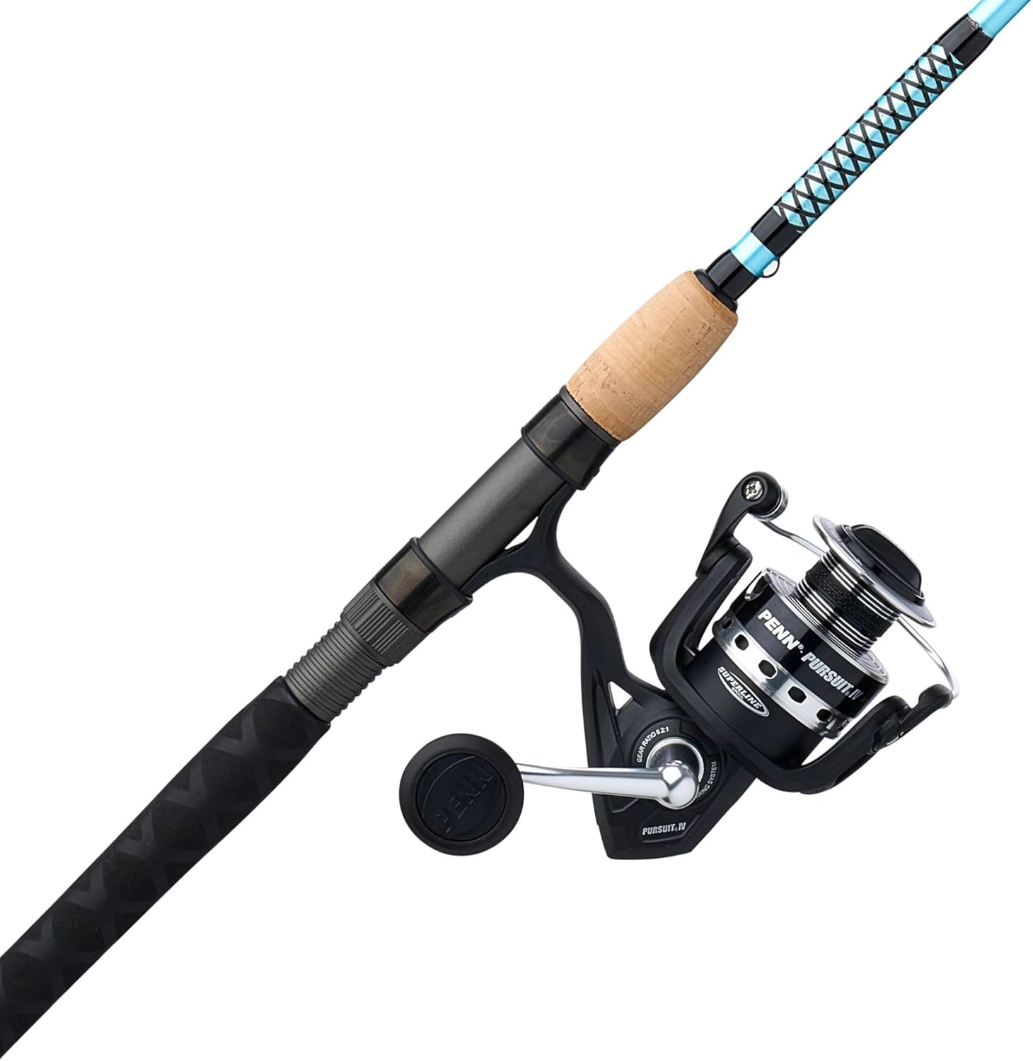 ugly stik carbon inshore rod & penn pursuit iv spinning fishing combo