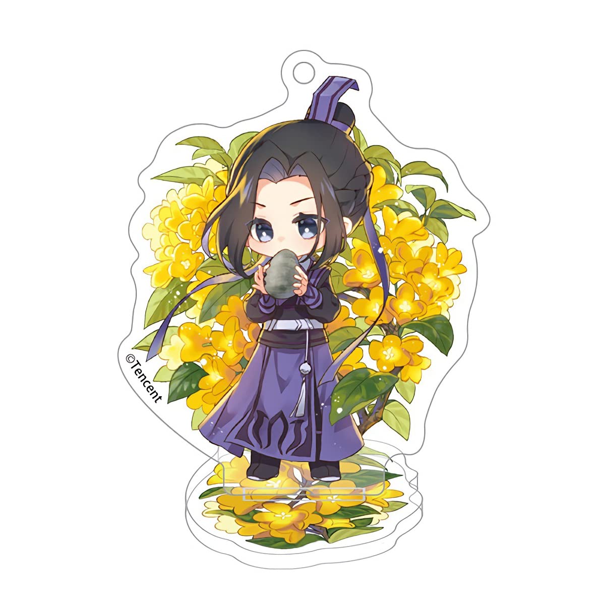 YJacuingGrandmaster of Demonic Cultivation: Mo Dao Zu Shi Chibi Acrylic Stand, Officially Licensed Collectible The Untamed Figure Bag Charm Pendant (Jiang Cheng)