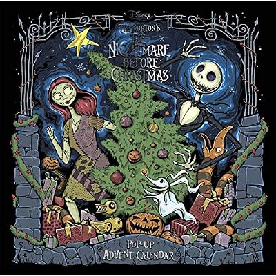 Disney Tim Burton's The Nightmare Before Christmas Pop-Up Book and Advent Calendar