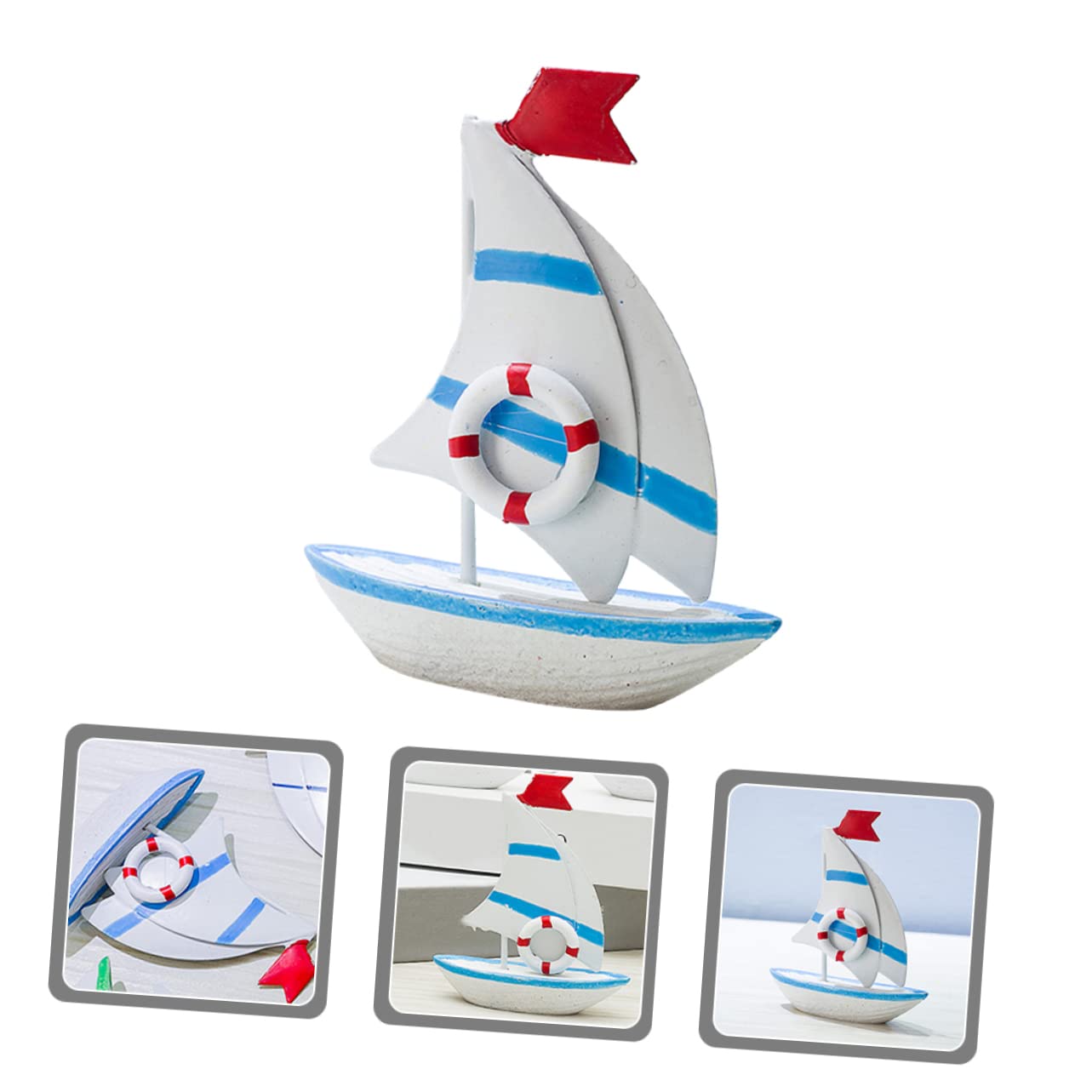 Amazon.co.jp: HOMOCONO セーリングモデル classic ヨットの装飾品