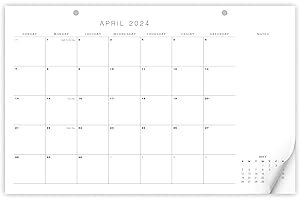 Aesthetic Desk Calendar for 2024-2025: Enhanced Organization and Style