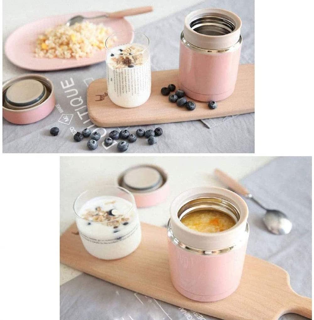 Thermos Per Alimenti In Scatola Per Alimenti Caldi Per Barattolo Di Zuppa-Pink