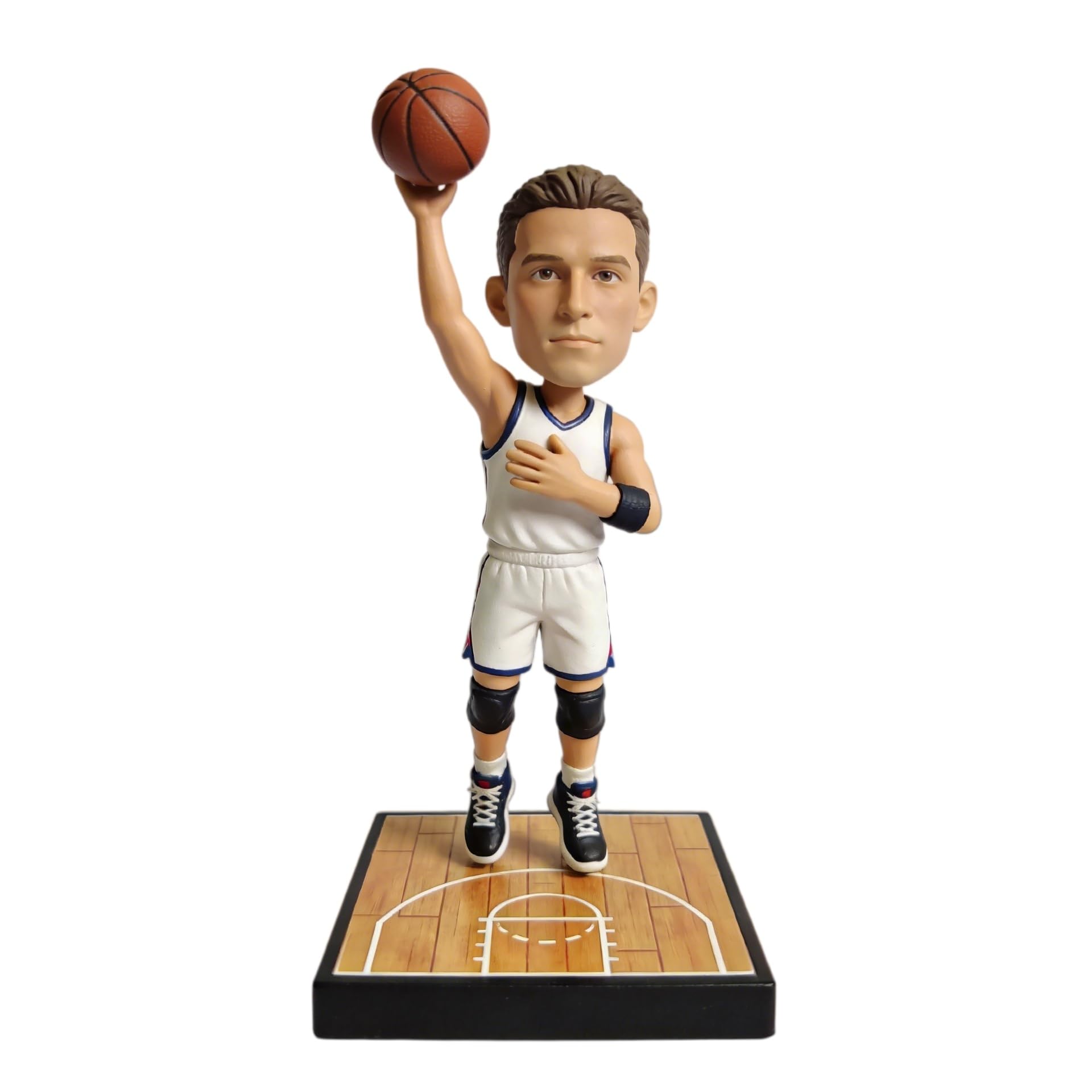 Bobblehead Bobblehead - Figurine 3D faite à la main en argile polyargile à partir de la photo, figurine de sport Bobblehead personnalisée, statue modifiable, cadeau d'anniversaire, retraite