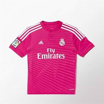 Adidas Trainingstrikots Real Madrid Away Pink/White 8a Junior