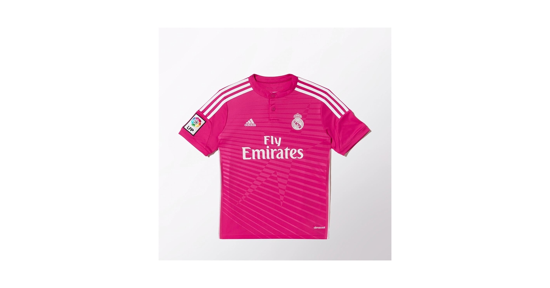 Adidas Training Shirts Real Madrid Away Pink/White 8a Junior Adidas Training Shirts Real Madrid Away Pink/White 8a Junior
