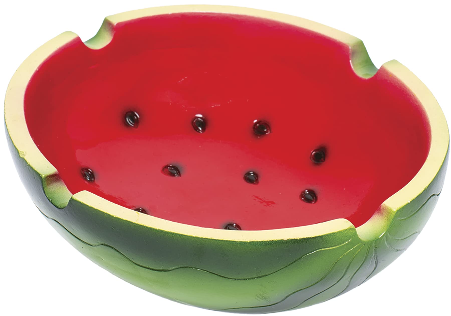 SnowTree - Cool Ashtrays for Weed & Tobacco - Cute Novelty Watermelon Fruit Ashtray - Funny Ash Tray Sets for Smokers - Great Weed Gifts for Women & Men- Fancy Fruit Emoji Smoking Accessories