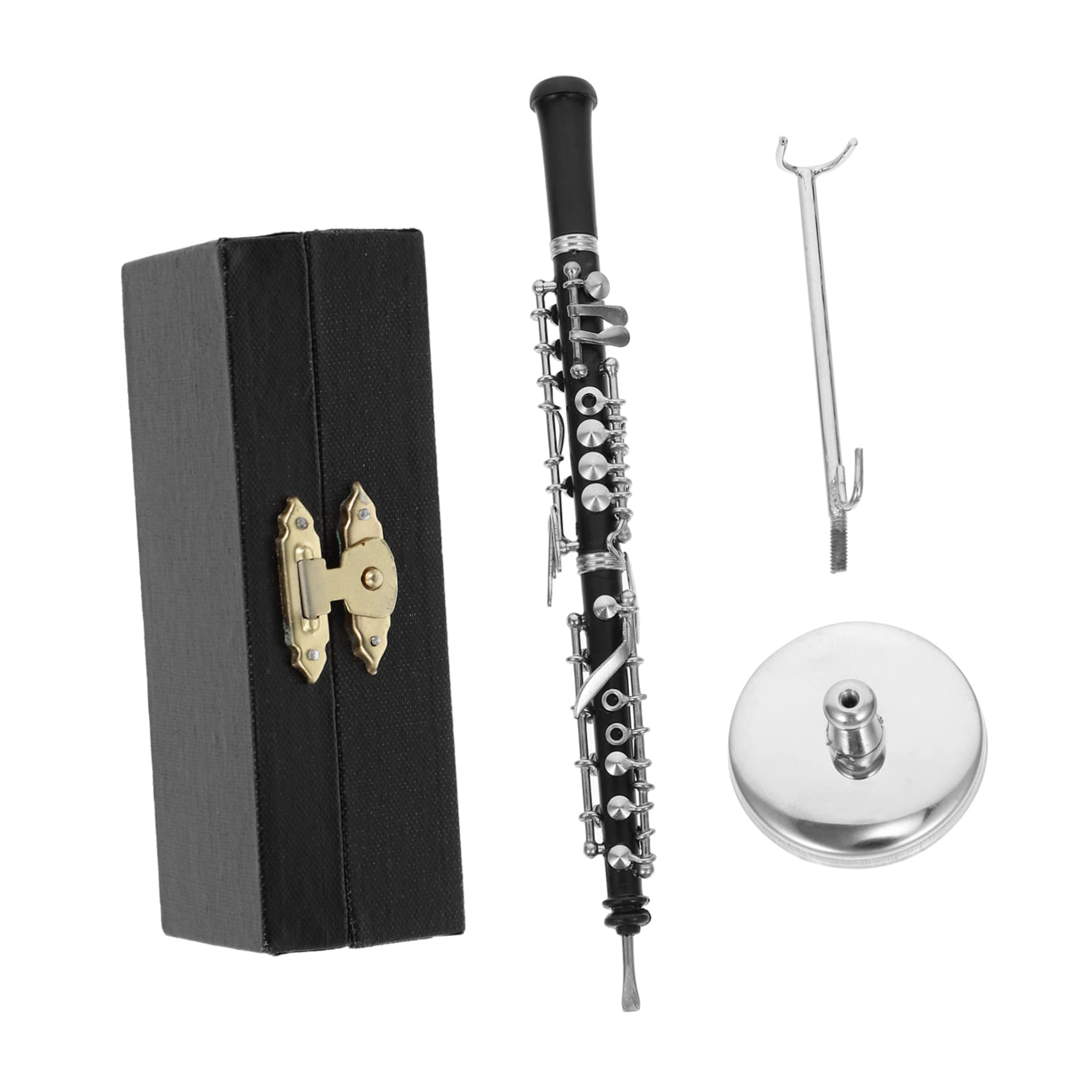 Unomor Exquisite Oboe Model Ornament Home Table Decoration for Oboe Lovers Random