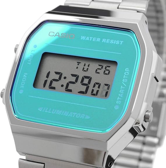 Casio Digital Wristwatch Standard A168 Men's Women's Kids International Model Parallel Import, Bracelet Type