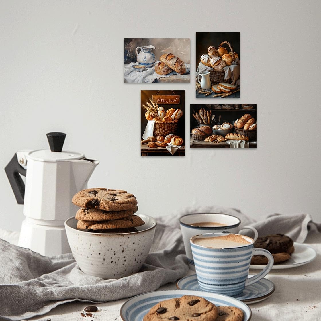 Amazon.com: SWQYLB Kitchen Wall Art Food Painting Canvas Prints