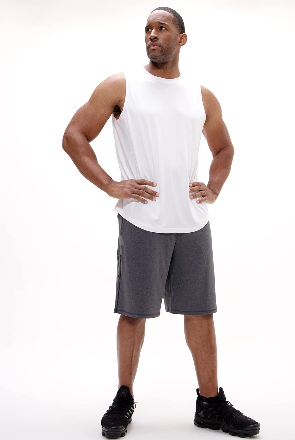 DEVOPS Men's Relaxed-Fit Workout Loungewear Gym Tank Top Sleeveless - Image 6