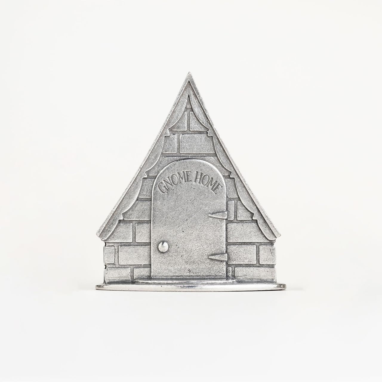 DANFORTH Gruntl Pewter Gnome | 1¼ Inch Miniature Gnomes Figurines for Home or Office | St. Patrick's Day Gnome Decor | Collectable Miniature Figurine | Handmade in the USA