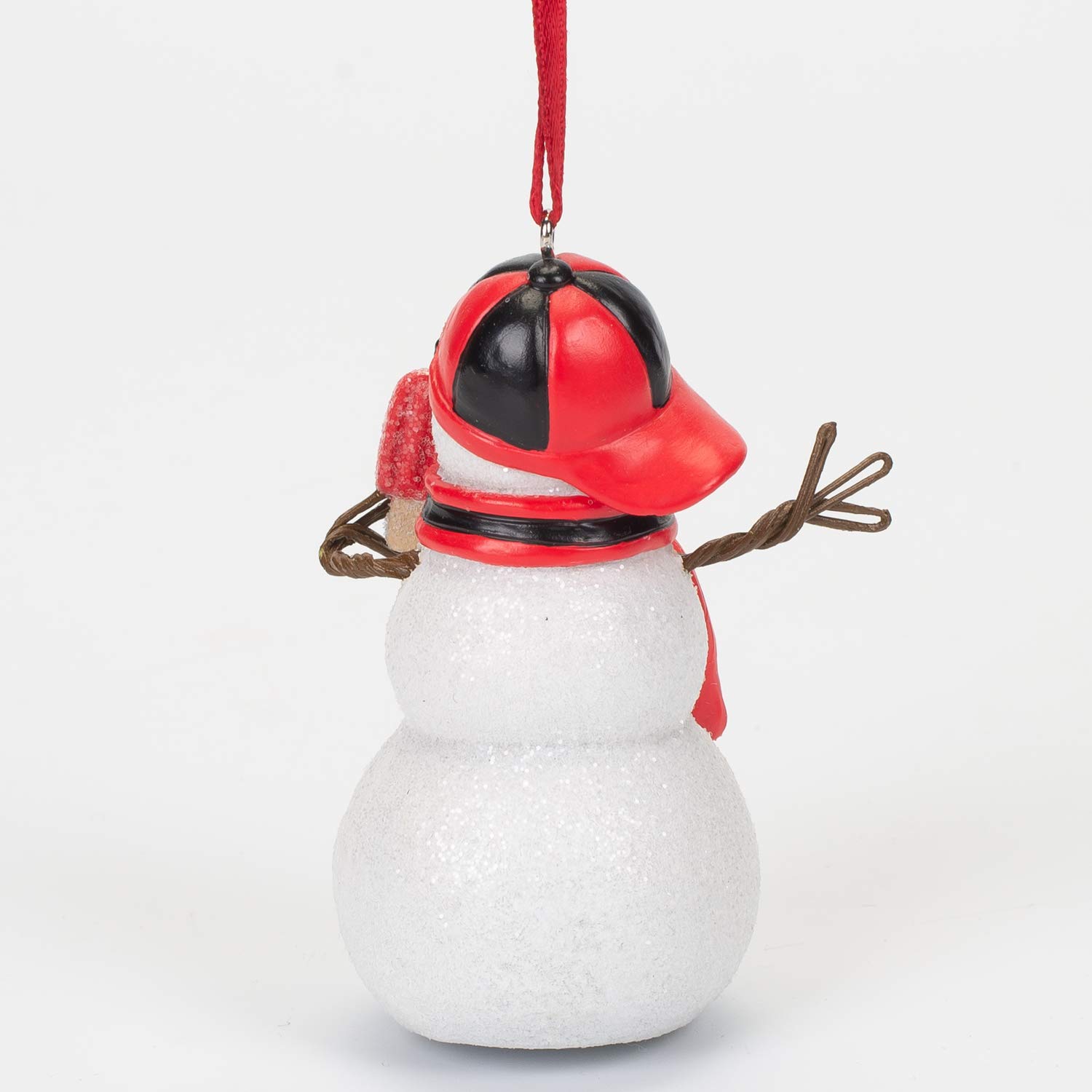 Amazon.co.jp: Elanze Designs スノーボーイ 白と赤 3インチ 樹脂