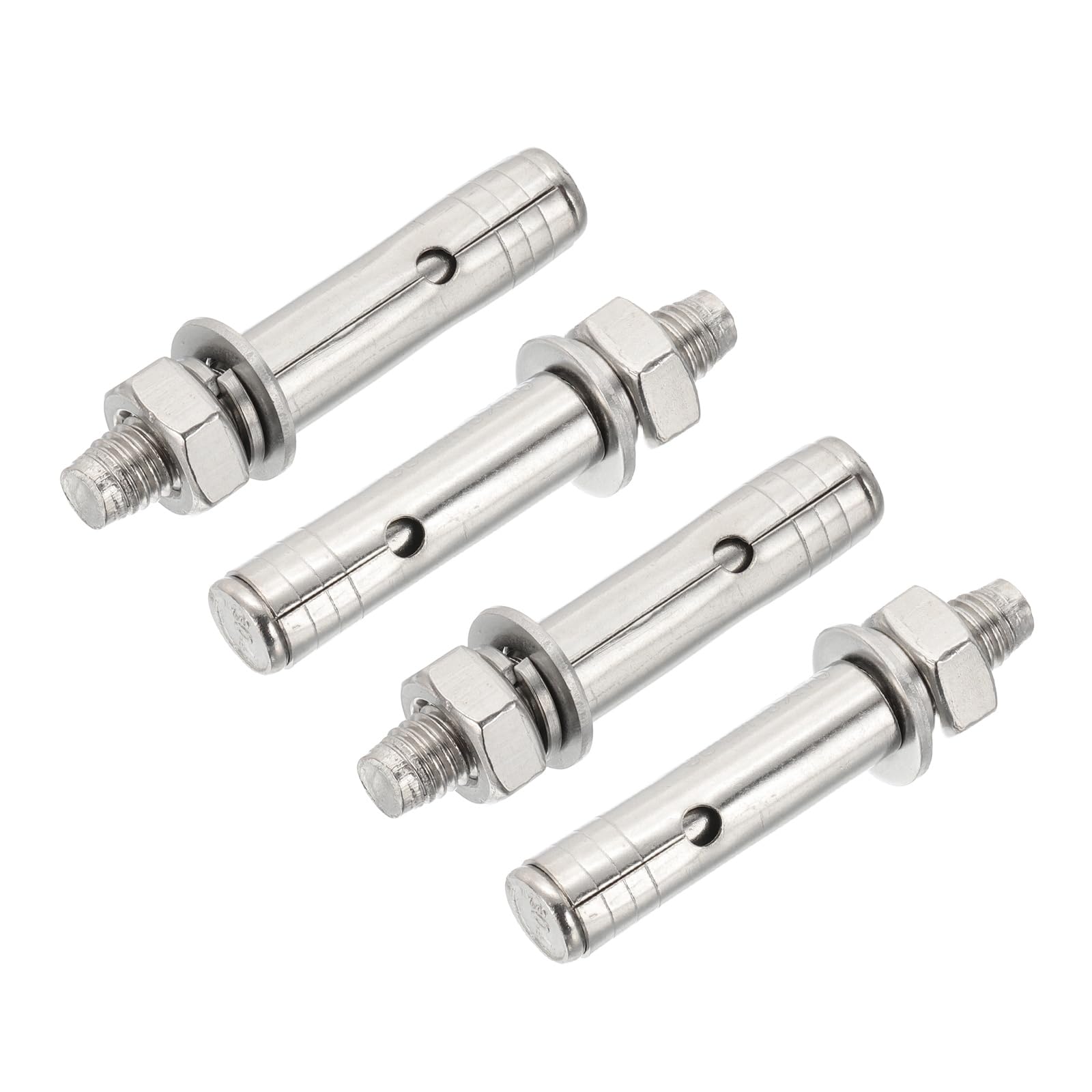 PATIKIL M10 x 80mm 304 Stainless Steel Expansion Bolts