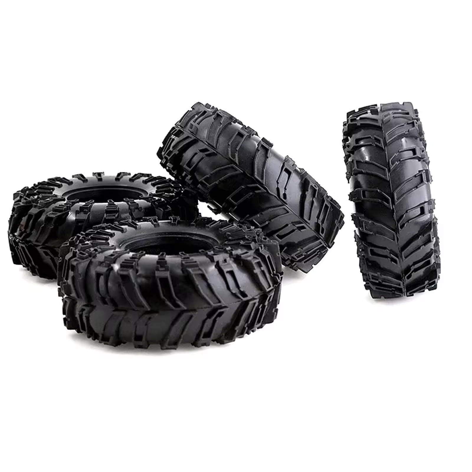 RC Ruote Gomma Compatibile Con Axial Per SCX10 90046 Per TRX4 Per Rock Per Buggy 1/10 RC Crawler Car Pneumatici In Gomma Da 2,2 Pollici Pneumatici Delle Ruote