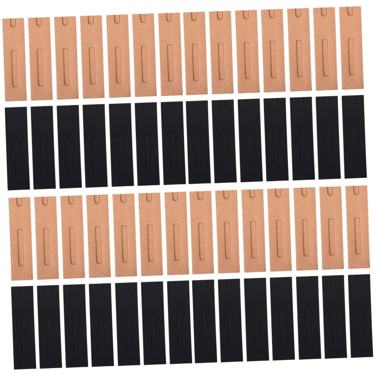 STOBOK 4 Set Di Pennarelli Astuccio Portapenne in Carta Kraft Astuccio Portapenne Pieghevole Per Una Facile Conservazione Ottima Idea 30 Pezzi*4