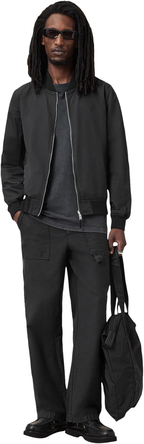 AllSaints Men's Rev Bassett Bomber