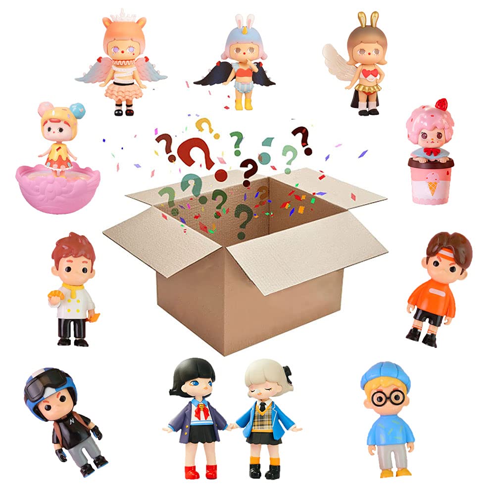 KUYH Mysterious Happy Gift Box, Surprise Random Blind Box, Super Cost-effective, Random, Heartbeat, Great Value, Doll