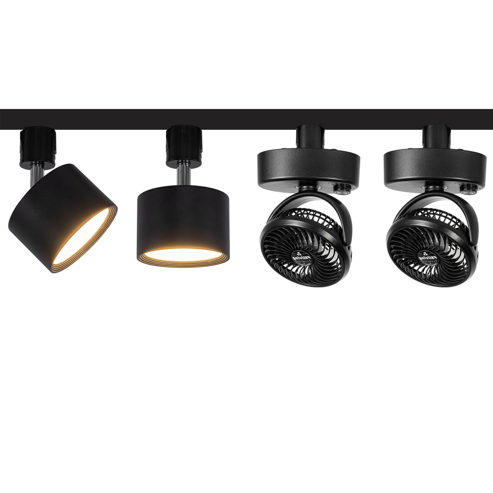 Amazon | FSLiving 2個パックの植物育成ライト 9W(100W相当