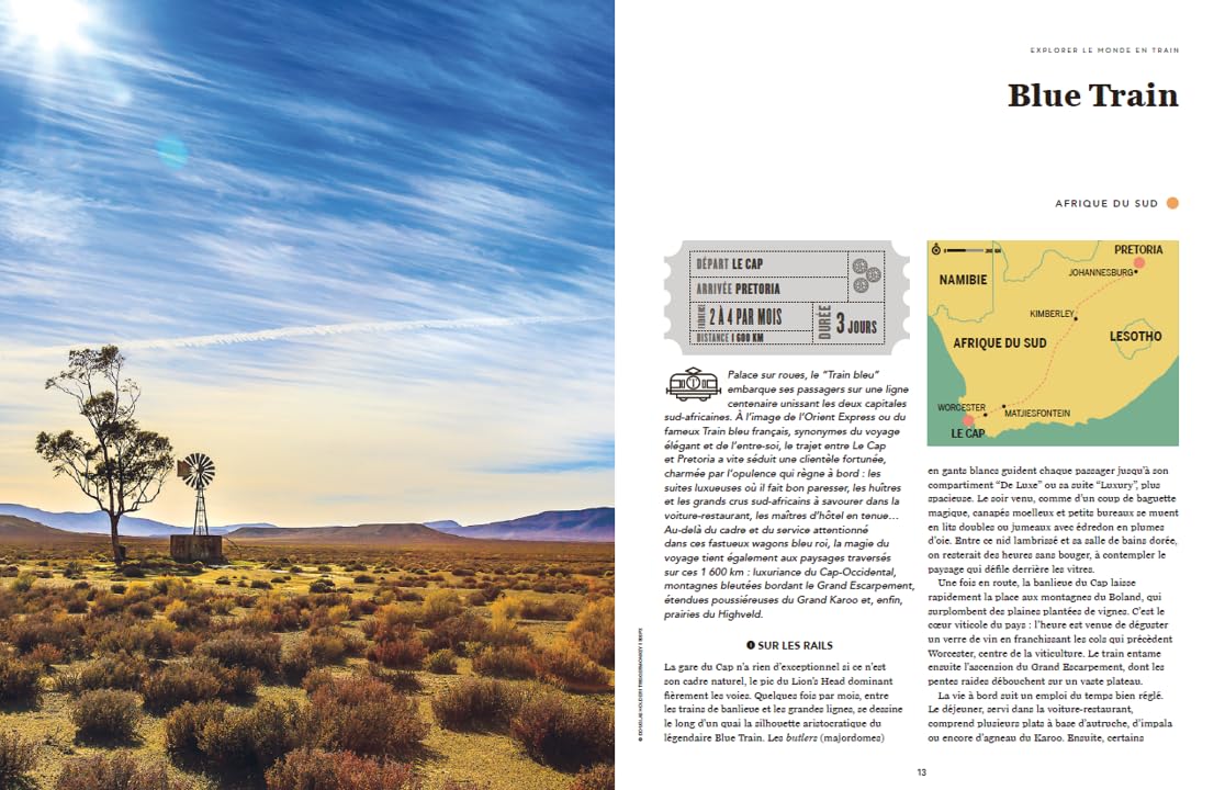 Lonely Planet - Explorer le monde en train: 60 voyages sur les rails pour voir le monde autrement