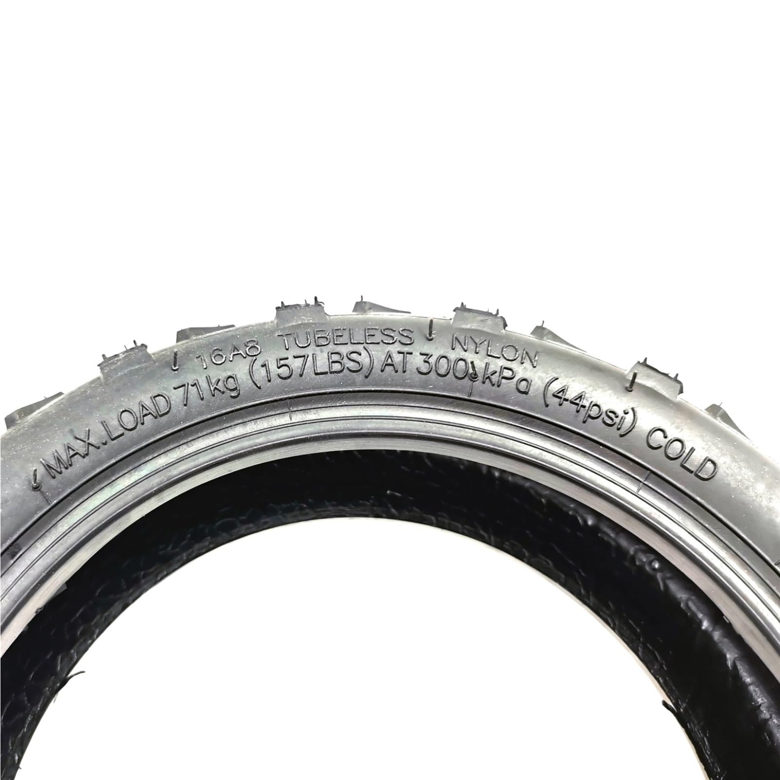 1 x opona próżniowa do hulajnogi elektrycznej, kopnięcia, opony bezdętkowej, akcesoria do kół, 25 cm, 10 x 2,50-6,5